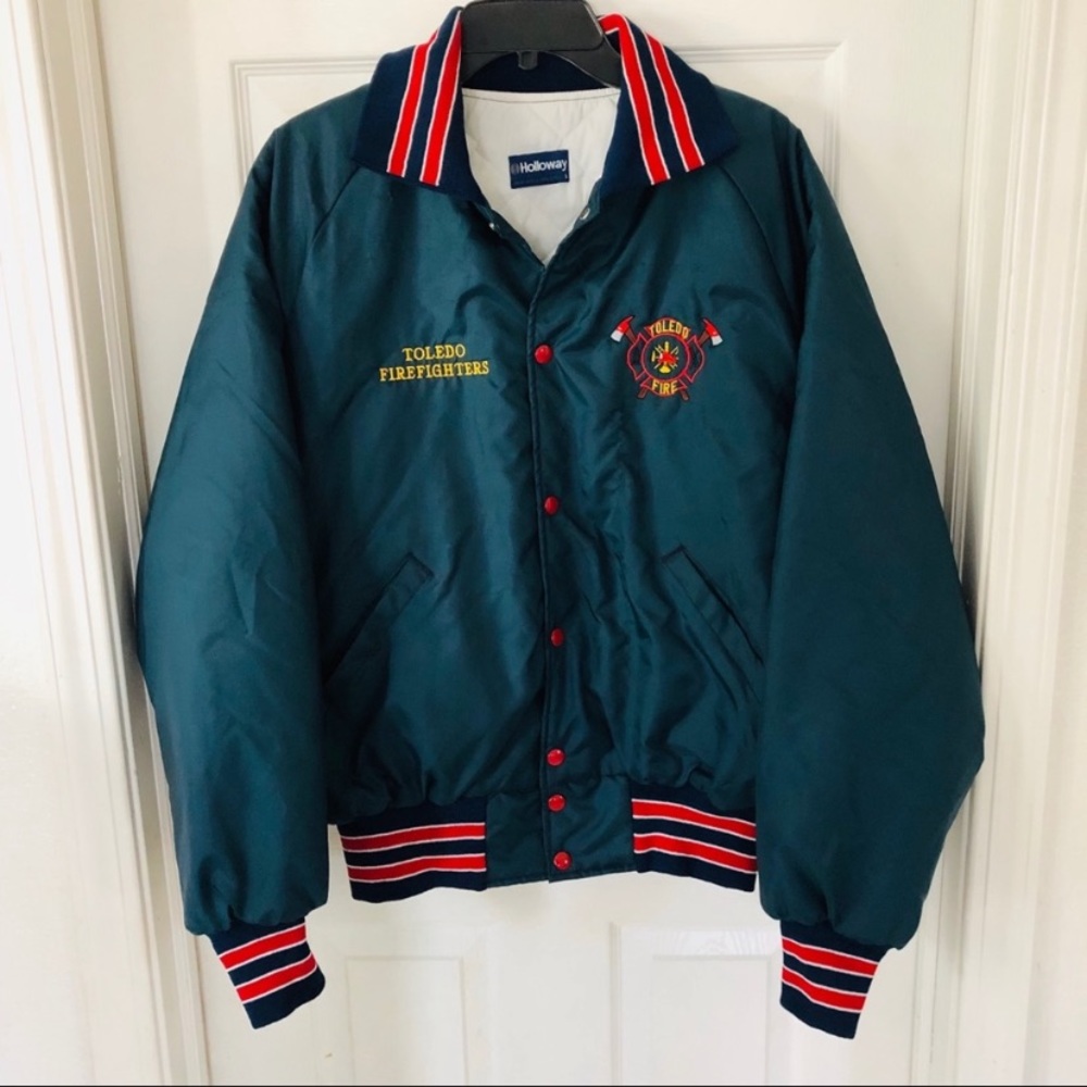 Toledo firefighter’s bomber jacket
